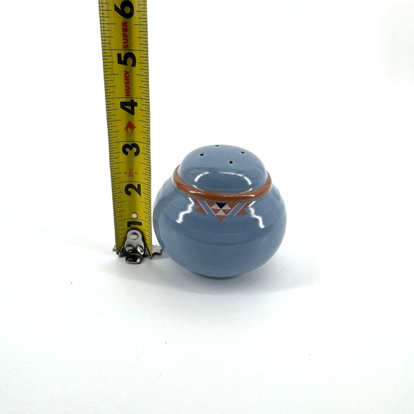 Copied - Noritake Japan Blue Adobe 8678 Pepper Shaker - Vintage - Picture 4 of 4